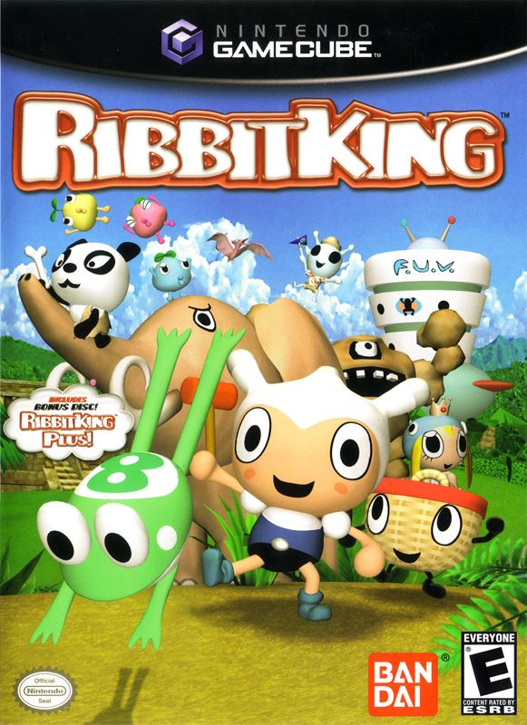 Ribbit King box art for Playstation 2